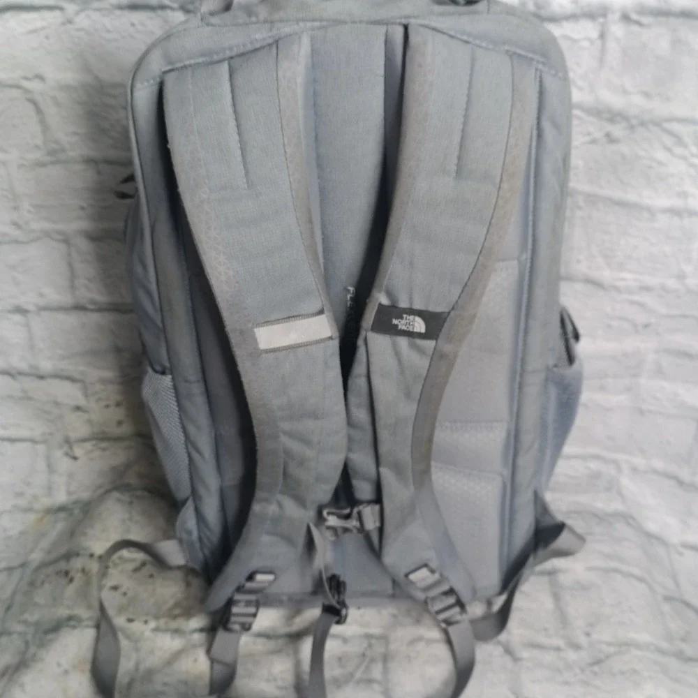 The North Face Vault Backpack Gray Laptop School Daypack NF0A3VY2 s12